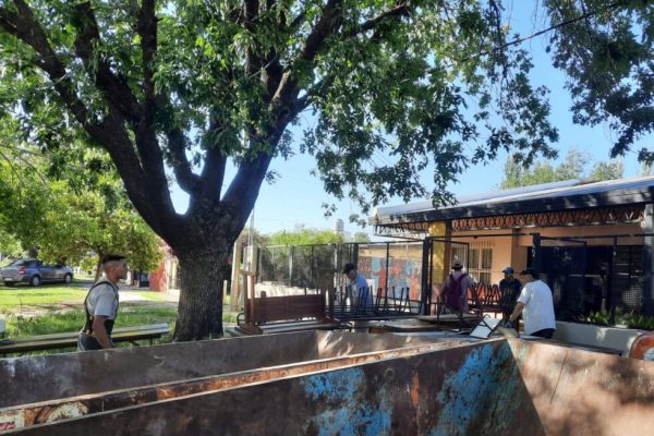 Trenque Lauquen. El municipio inicio la obra de reconstrucción de la escuela primaria N° 3