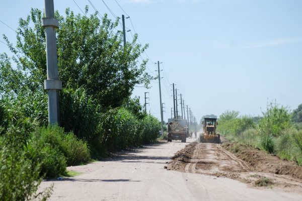 Bragado. El municipio comenzó los trabajos de limpieza en calle Maestros Argentinos