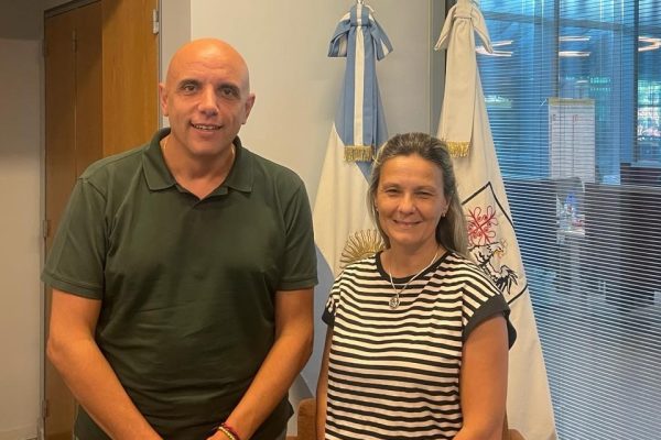 9 de julio. Importante reunión de la intendente en CABA