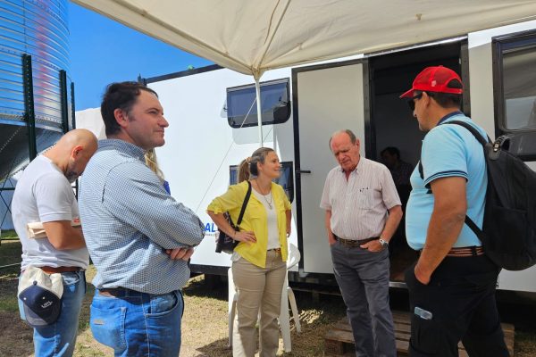 9 de julio. La intendente visita la Expoagro 2024