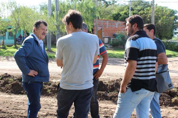 Bragado. niciaron los trabajos de limpieza y mantenimiento de calles en Fátima y La Carlota