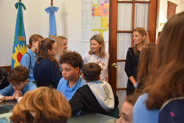 9 de julio. Visita de escolares al palacio municipal