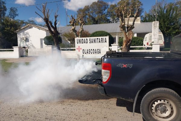 Bragado. Fumigación en las localidades para controlar los mosquitos
