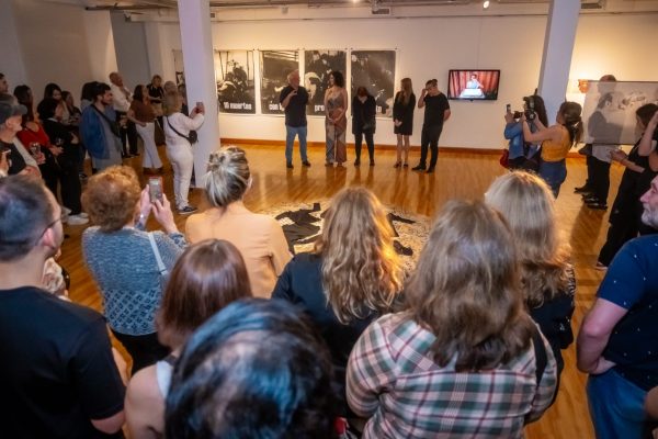 Junín. Con gran marco de público, quedó inaugurada la primera Bienal Internacional de Poesía Experimental en Junín