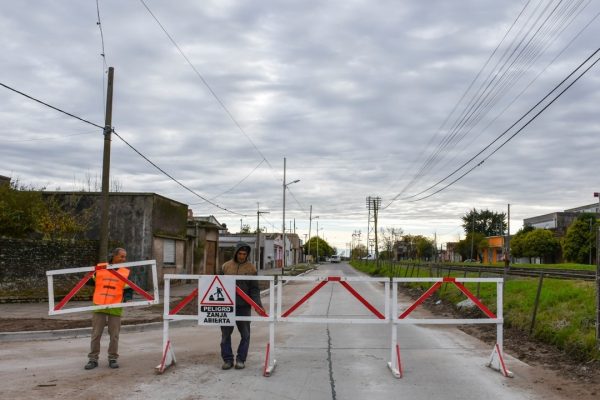 Bragado. Finalizó la obra de reconstrucción del pavimento en calle Aguirre y 12 de Octubre